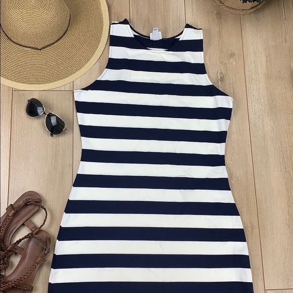 a new day Dresses & Skirts - A new day striped sleeveless dress